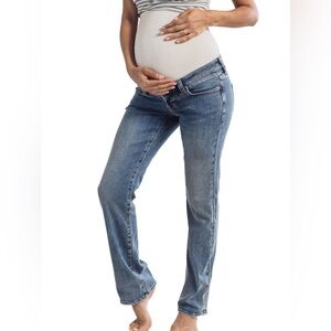 Blanqi Light wash Maternity Jeans
